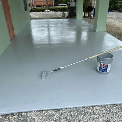 Concrete Floor Painting